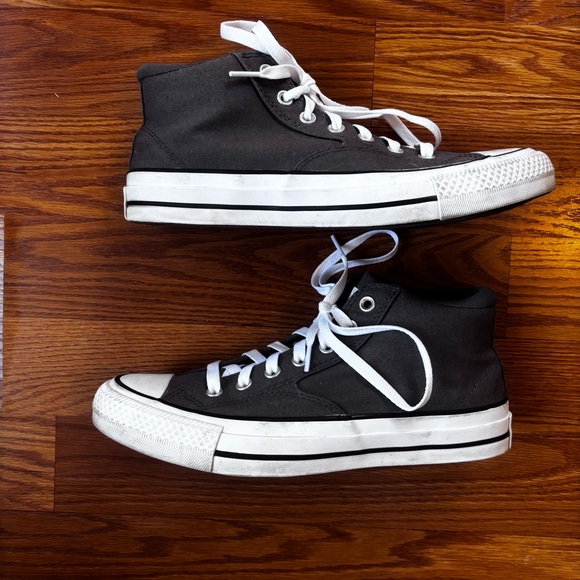 Converse Chuck Taylor All Star Gray Malden Unisex Mid Top Sneaker Size 8.5/10.5 - Picture 3 of 8